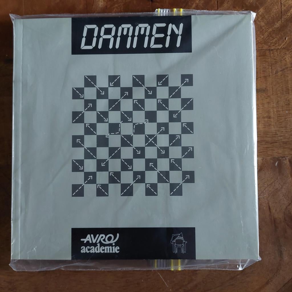 Dammen Spel - AVRO Academie, Een of twee spelers, Ophalen of Verzenden, Nieuw, AVRO Academie