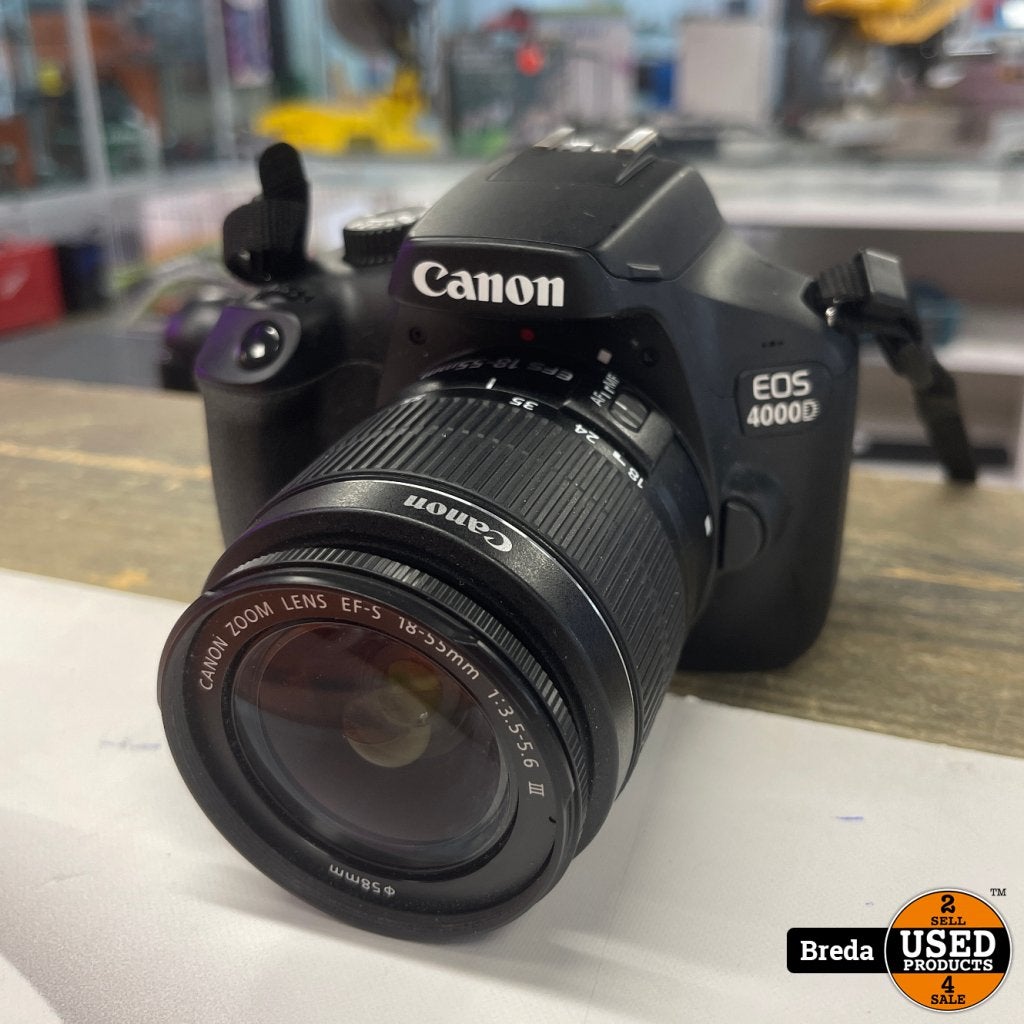 Canon Eos 4000D Incl 18-55MM Lens - Zeer nette staat, Canon, Zo goed als nieuw, Support@canon.com, 30-2, Shimomaruko 3-chome, Ohta-ku
Tokyo 146-8501
Japan