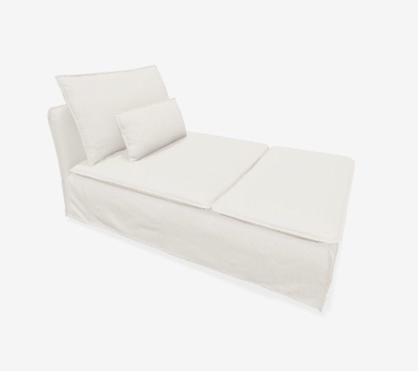 IKEA Söderhamn Chaise longue hoes - Grandsel naturel, Ophalen of Verzenden, Nieuw, Stof