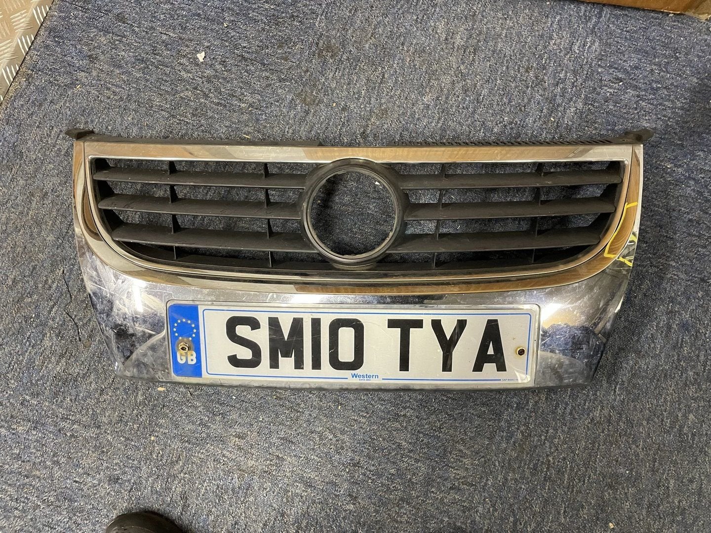 VW touran 1T chroom 1T0853651D, Gebruikt, -, -, Ophalen of Verzenden