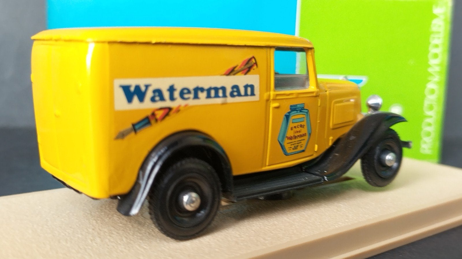 Citroen 500 Kgs Waterman pennen 1:43 Eligor Pol, Overige merken, Auto, Verzenden, .
