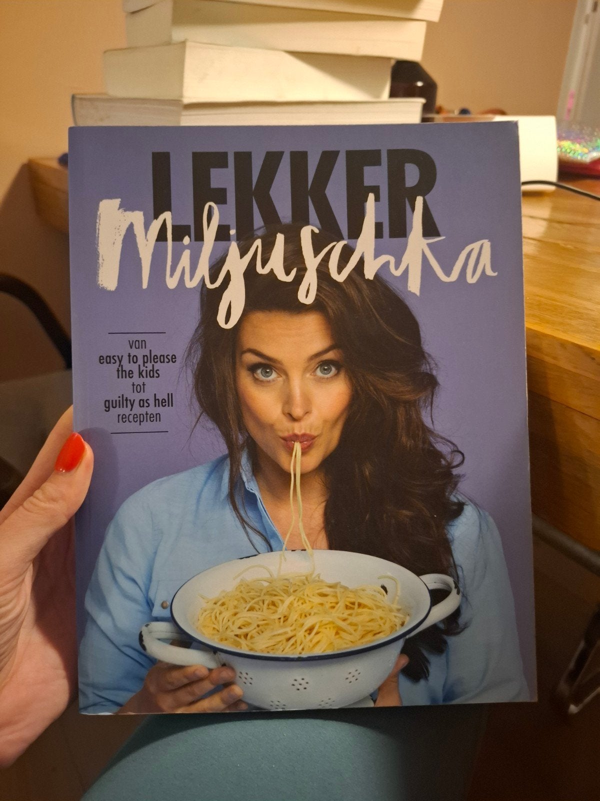 Lekker Miljuschka Kookboek - Zo goed als nieuw, Ophalen of Verzenden, Zo goed als nieuw, Miljuschka Witzenhausen