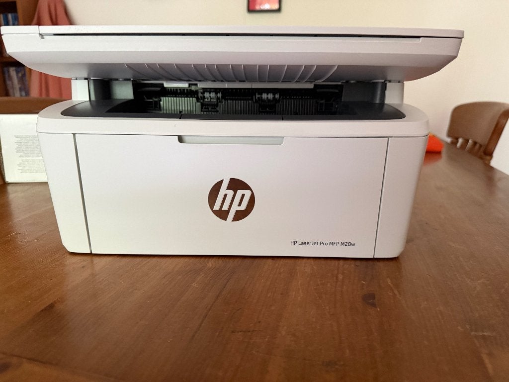 HP laserjet printer (Pro MFP M28w) + origineel HP inkt, Ophalen of Verzenden, Gebruikt, Kopieren, Printer