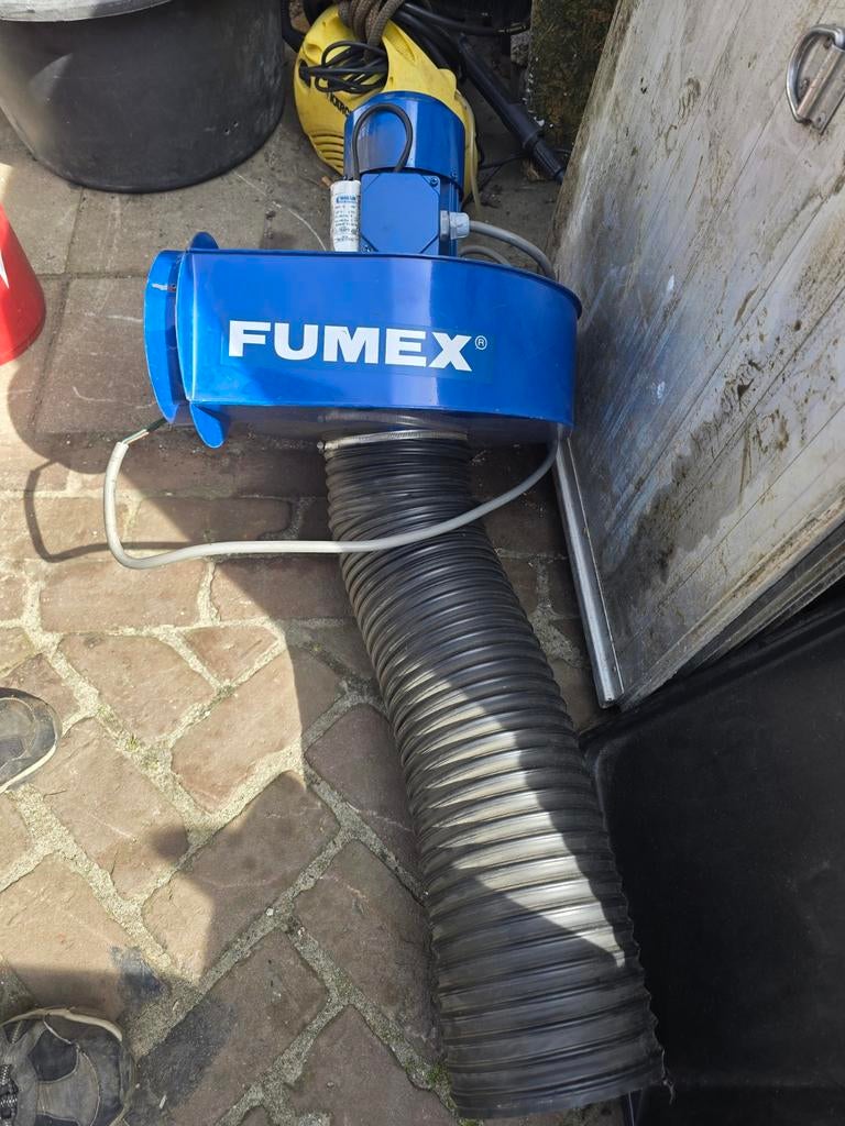 Rookgas afzuiging fumex, Ophalen, Zo goed als nieuw, Afzuiger
