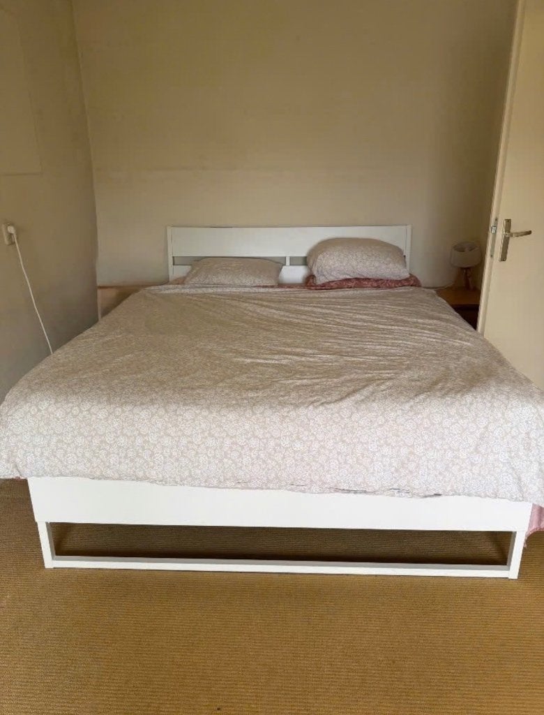 Bedframe, Ophalen, 210 cm, Tweepersoons, 140 cm