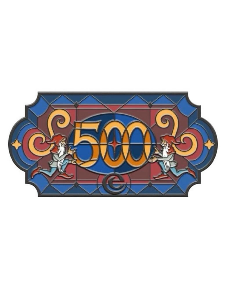 Efteling 500 Pin - Jubileum Speldje, Verzamelen, Ophalen of Verzenden, Nieuw, Button of Speldje