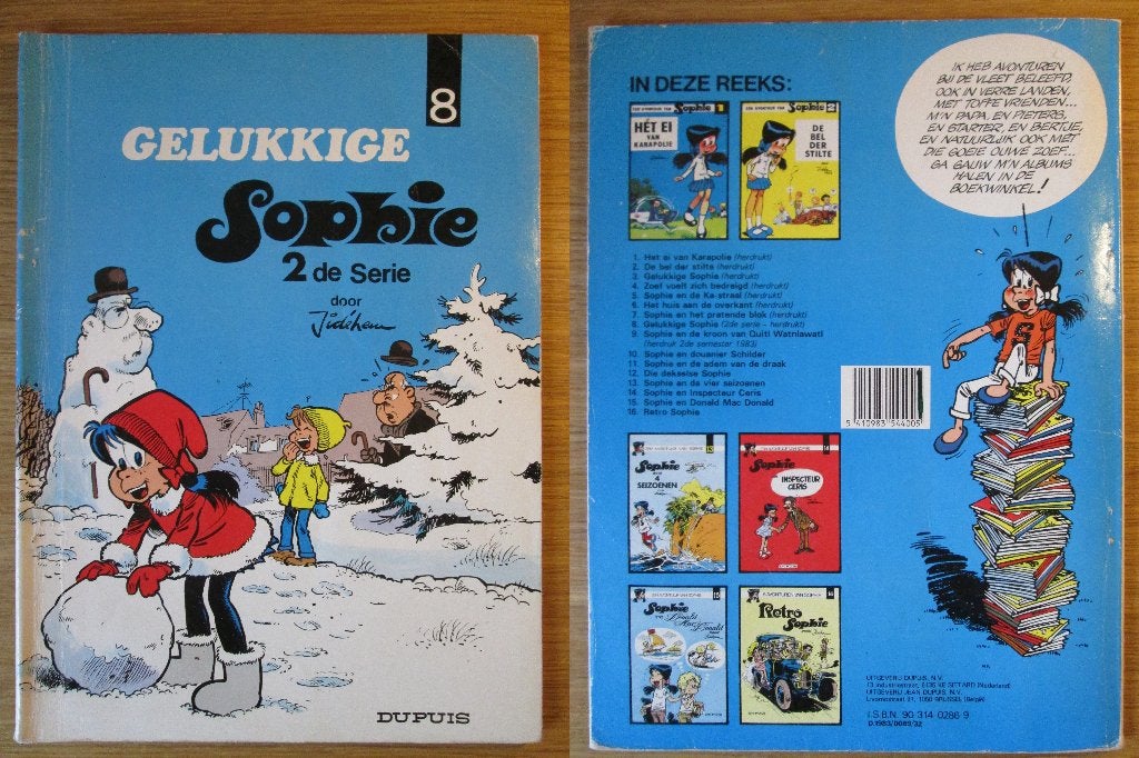 Sophie 8, 9 & 17 (SC), Boeken, Meerdere stripboeken, Ophalen of Verzenden, Gelezen, Jidéhem