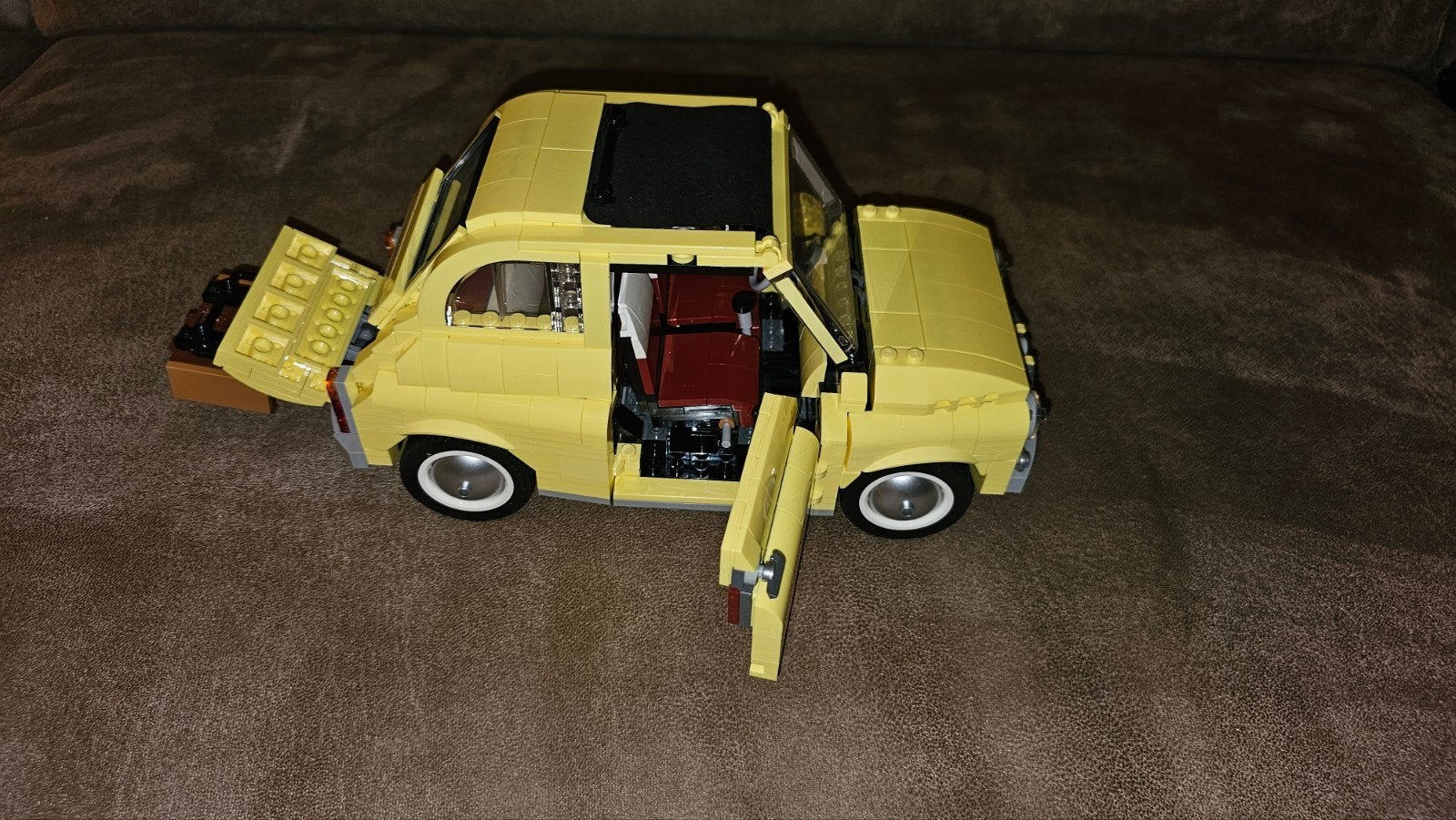 Lego Creator Expert 10271 Fiat 500 - In goede staat!, Ophalen of Verzenden, Gebruikt