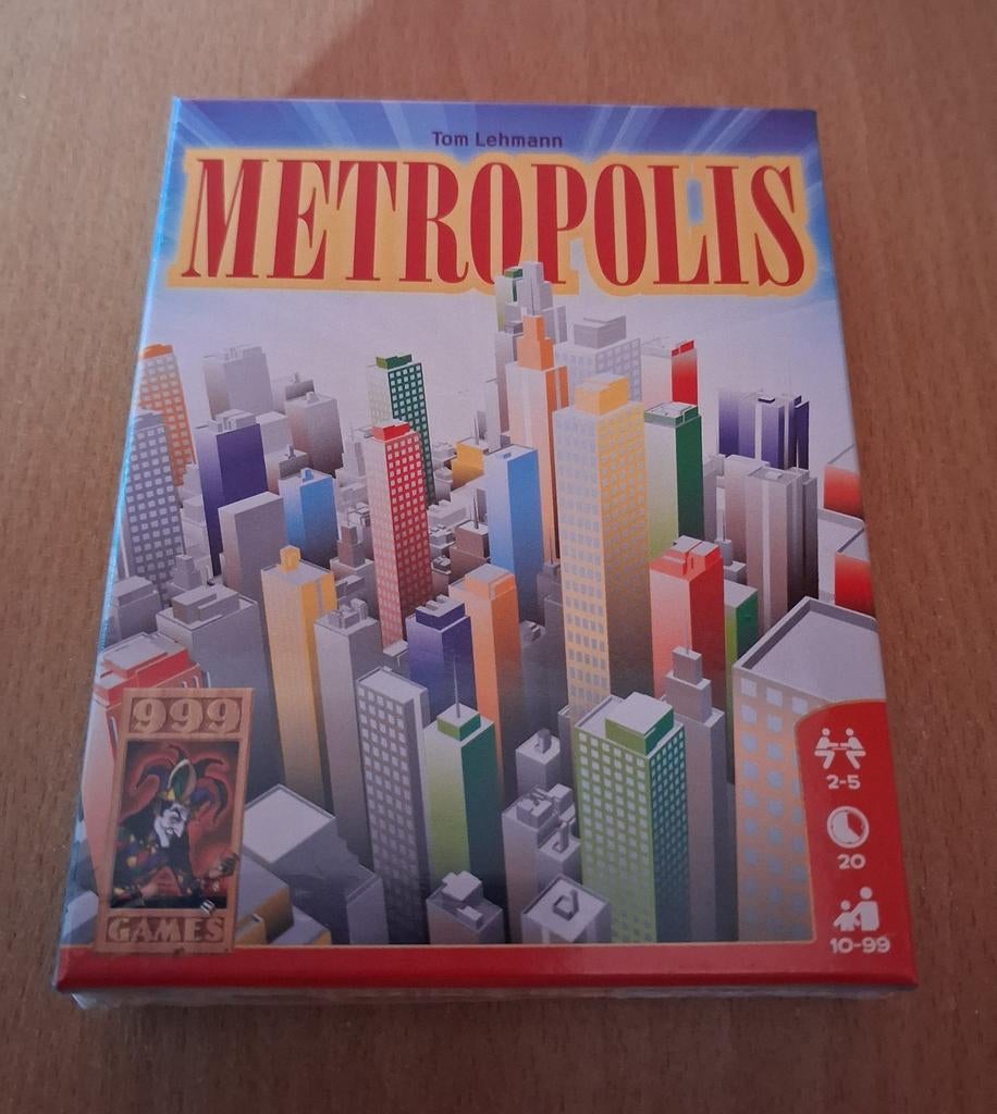 Metropolis, Vijf spelers of meer, Ophalen of Verzenden, Nieuw, 999 Games