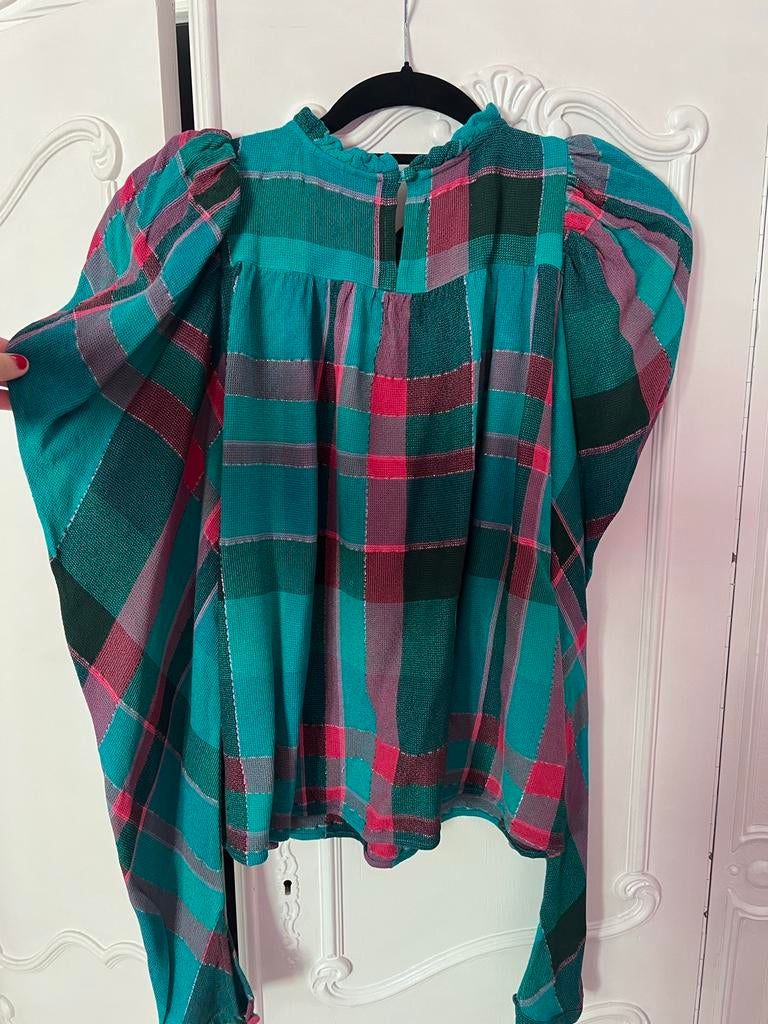Fabienne Chapot blouse - Prachtige staat, maat M, Ophalen of Verzenden, Zo goed als nieuw, Maat 38/40 (M), Groen