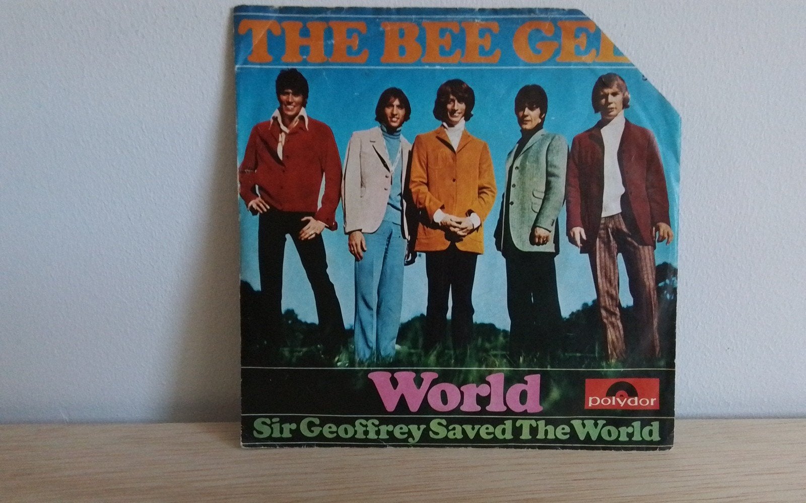 Bee Gees - world, Cd's en Dvd's, Vinyl Singles, Ophalen of Verzenden, Gebruikt, Pop