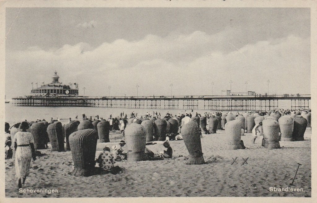 Scheveningen, Ophalen of Verzenden, 1920 tot 1940, Gelopen, Zuid-Holland