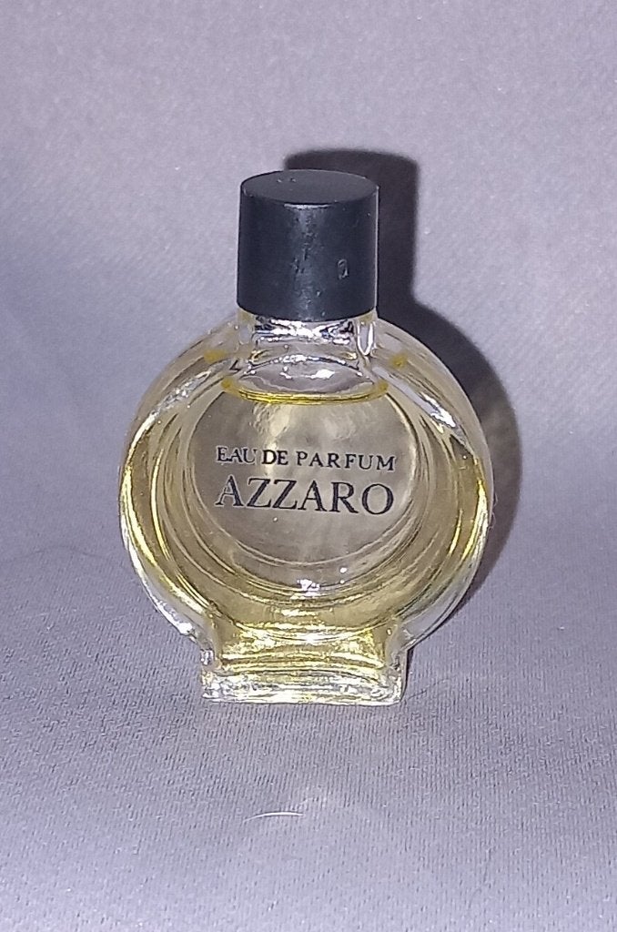 Volle parfum mini - azzaro edp, Verzamelen, Ophalen of Verzenden, Zo goed als nieuw, Miniatuur, Gevuld