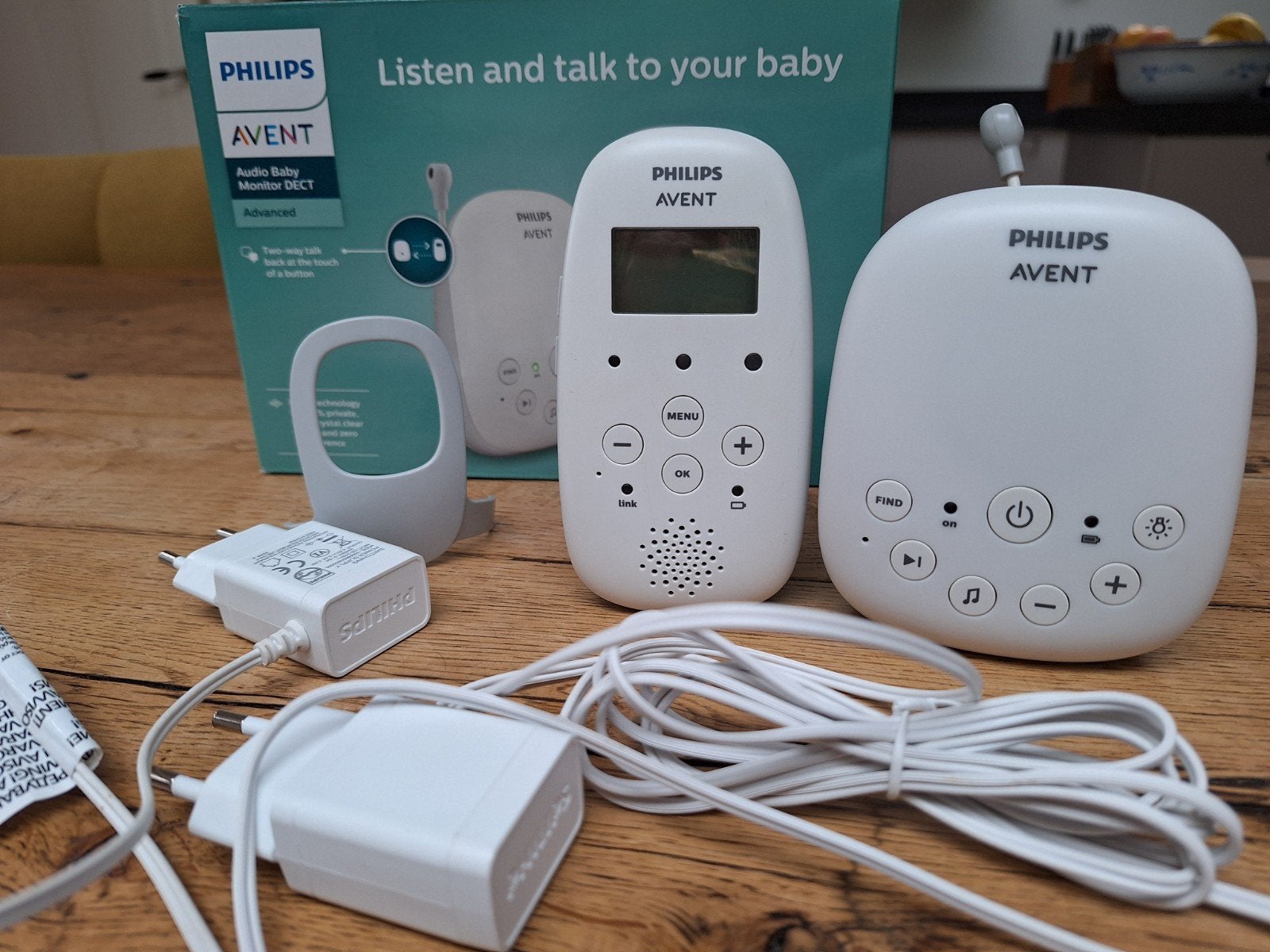 Philips Avent SCD713 compleet en zo goed als nieuw, Ophalen of Verzenden, Zo goed als nieuw, Terugspreekfunctie