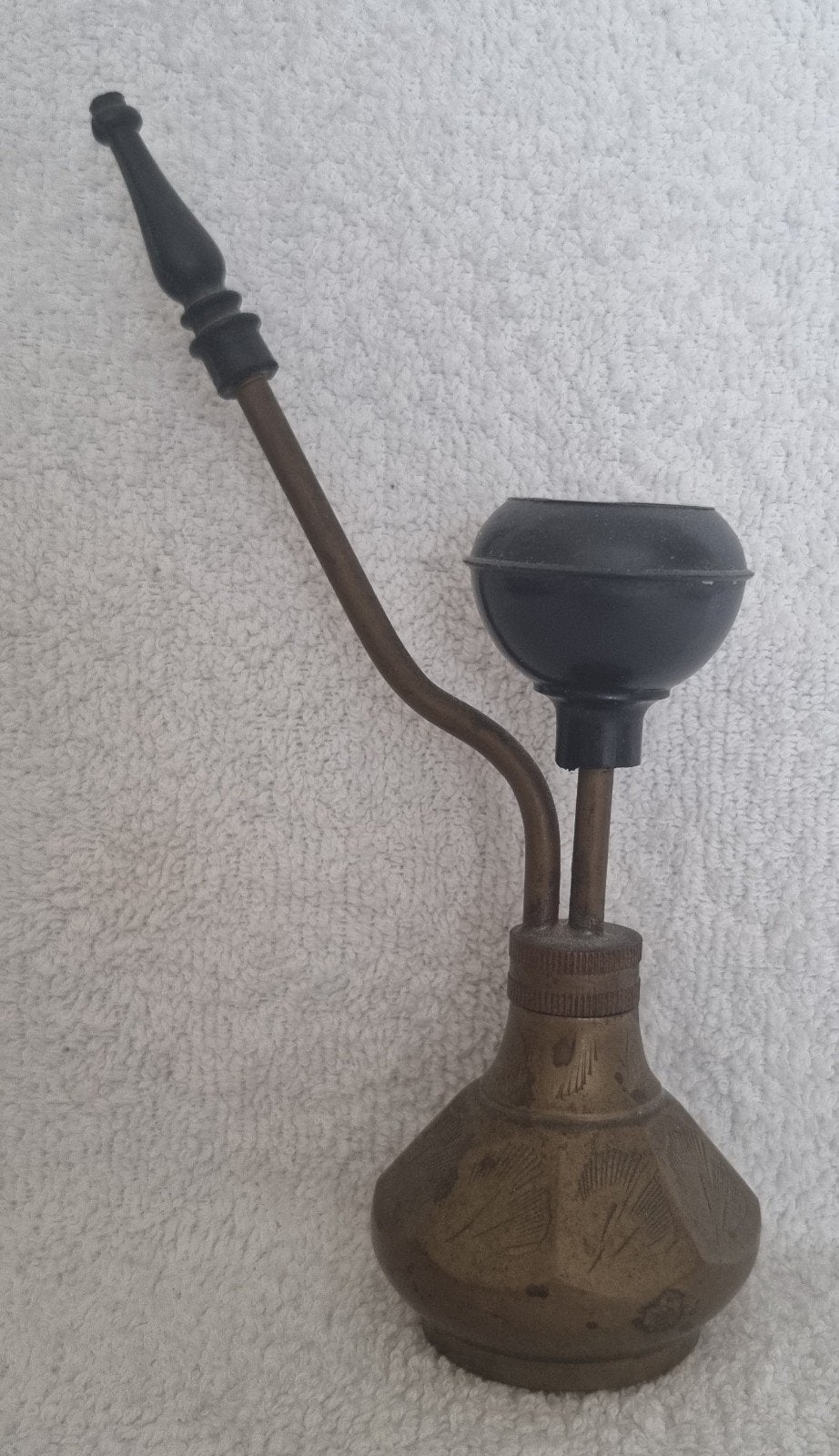 vintage Indiase waterpijp hooked zakwaterpijp, Ophalen of Verzenden, Zo goed als nieuw, (Water)pijp