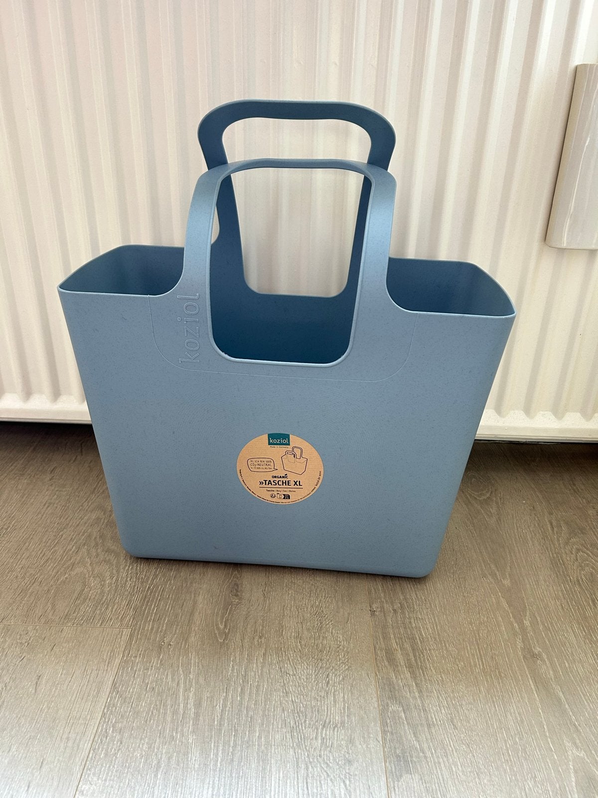 Koziol Tasche XL - Bloemenblauw, CO2-neutraal, Huis en Inrichting, Ophalen, Nieuw