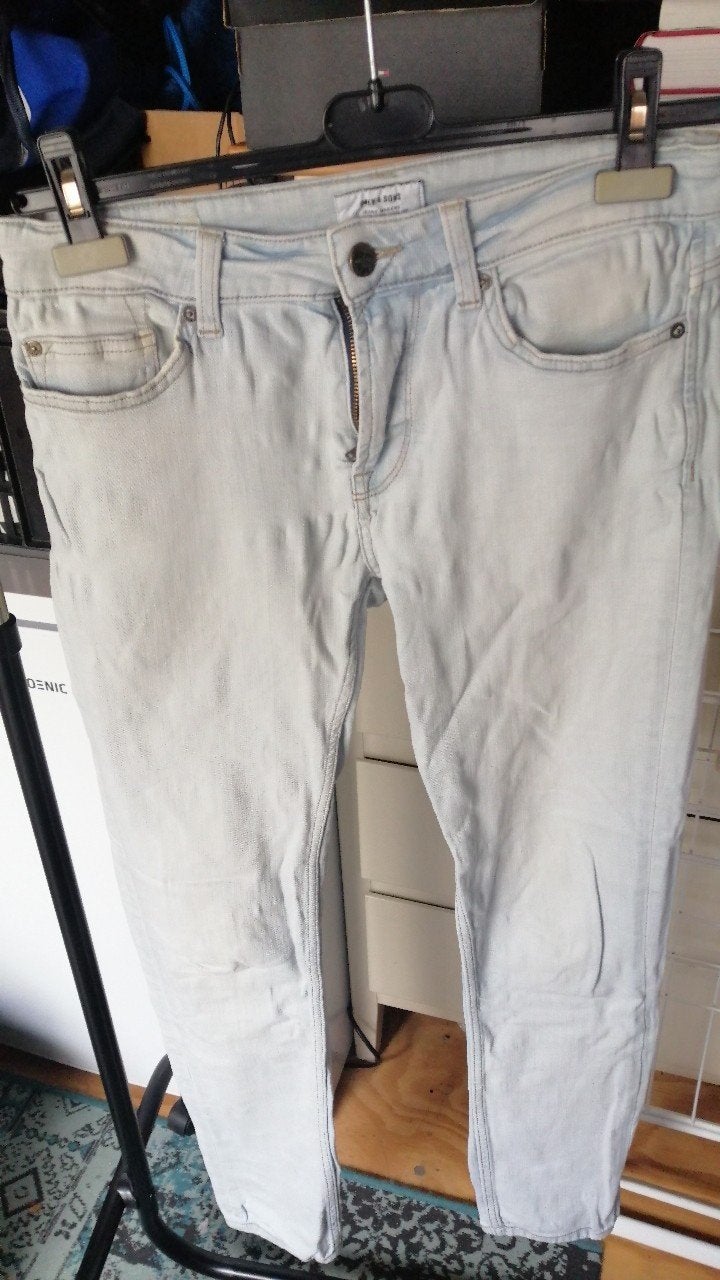 only&sons Cargo broek  - Lichtblauw - Maat W32, Blauw, W32 (confectie 46) of kleiner, Ophalen of Verzenden, Gedragen