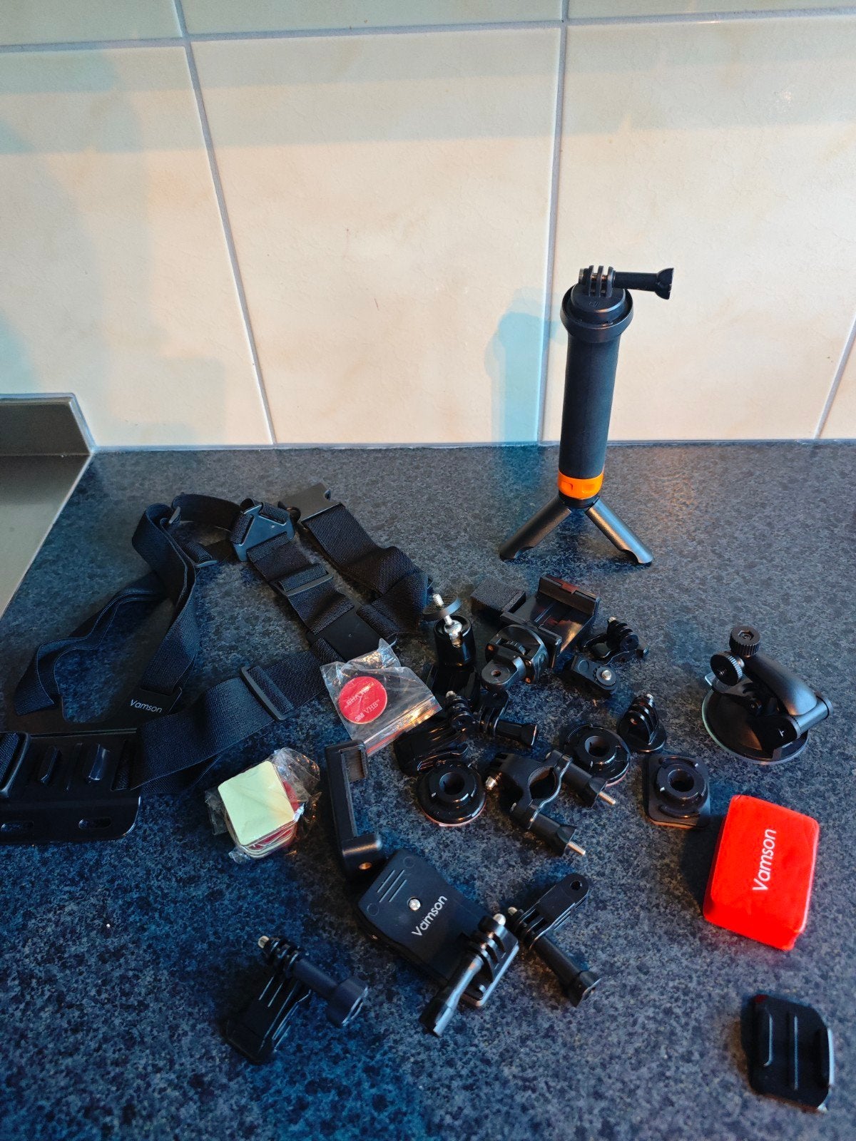 DJI action cam accessoires spullen mount tripod handvat, Ophalen of Verzenden, Zo goed als nieuw, Overige merken