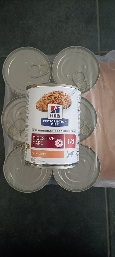 Blikjes Hill's Prescription Diet i/d Digestive Care Kalkoen, Dieren en Toebehoren, Dierenvoeding, Ophalen of Verzenden, Hond