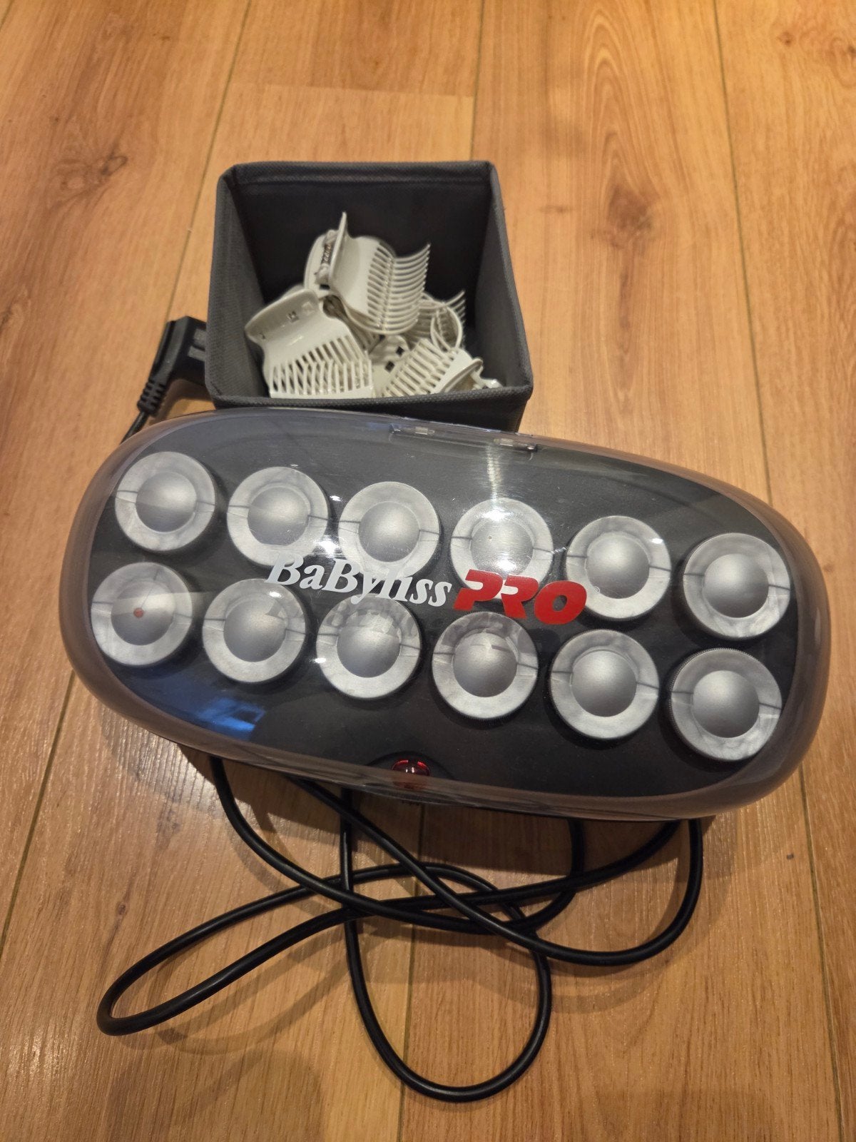 Babyliss Pro Elektrische Haarkruller met Klipjes, Ophalen of Verzenden, Zo goed als nieuw, Haarverzorging