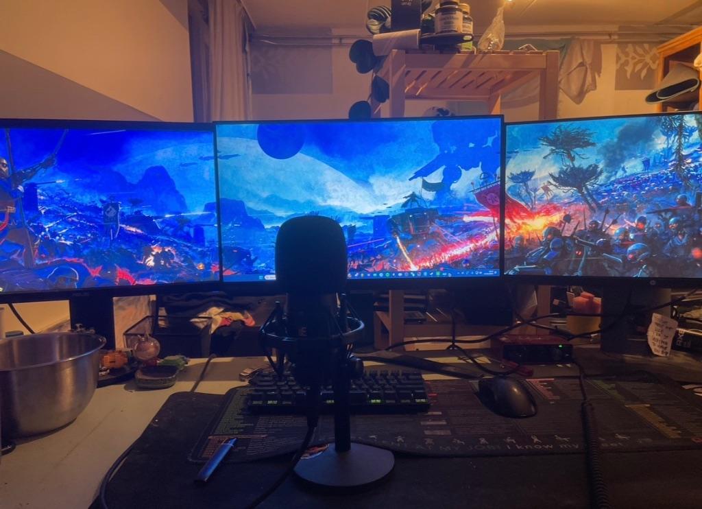 Complete RTX 4060 Ti Gaming Setup + 3 Monitoren, Computers en Software, Desktop Pc's, 32 GB, Zelf gebouwde pc, Virtual Reality