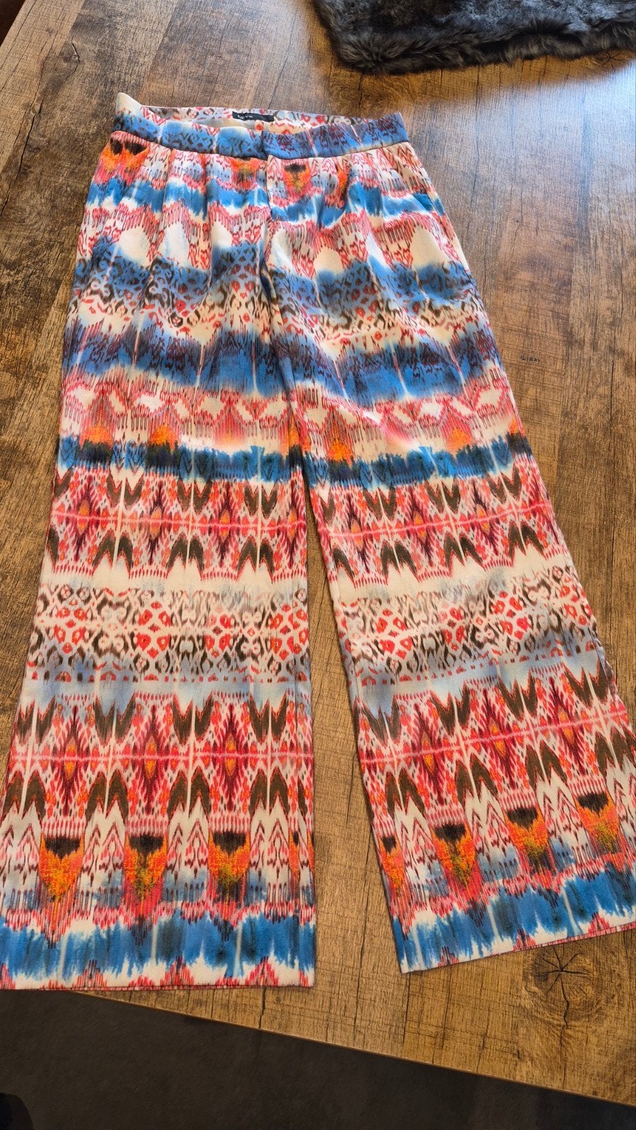 DEYK Coline Broek Maat 28/32 - Kleurrijke Print, Meerkleurig, DEYK, Ophalen of Verzenden, Zo goed als nieuw