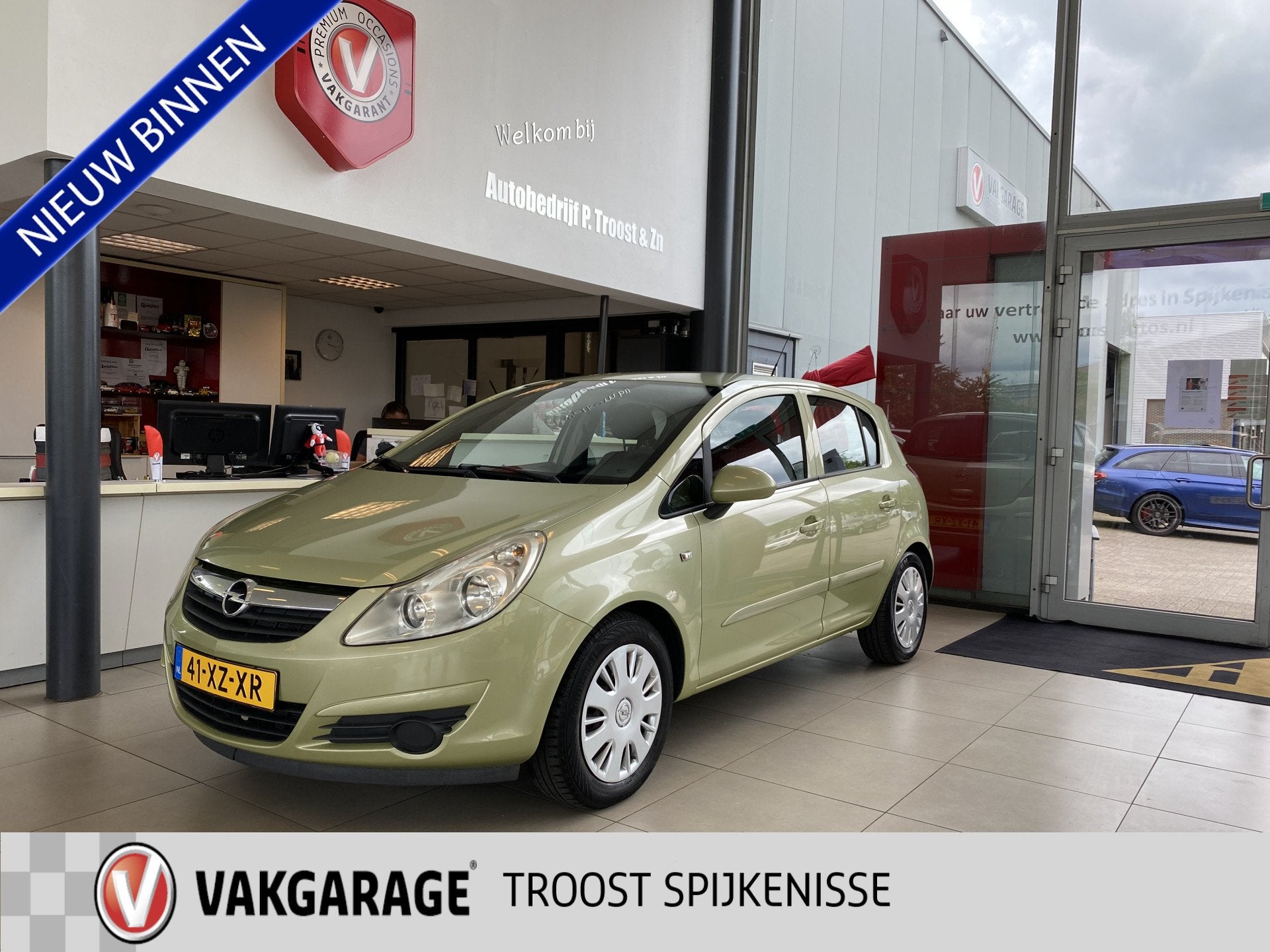 Opel Corsa 1.2-16V Enjoy,2E Eigenaar,100% Onderhouden,Lage K, Auto's, Stof, Gebruikt, 4 cilinders, 82 pk