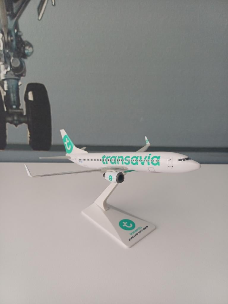 Transavia Boeing 737-800, Overige merken, 1:200 of kleiner, Ophalen of Verzenden, Zo goed als nieuw
