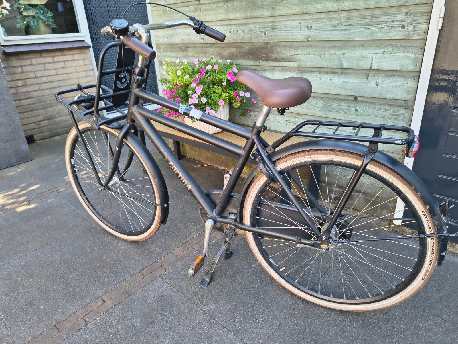 Cortina U4 ,28 inch, frame 50cm - Opknapper/Station, Fietsen en Brommers, Fietsen | Heren | Herenfietsen, Terugtraprem, Gebruikt