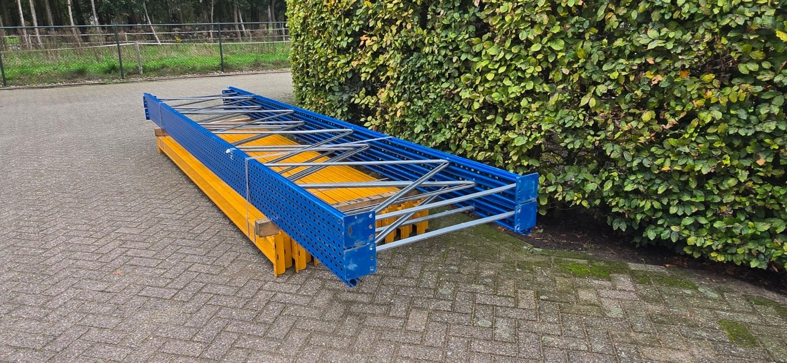 11,2 meter Esmena palletstelling , magazijnstelling, Ophalen