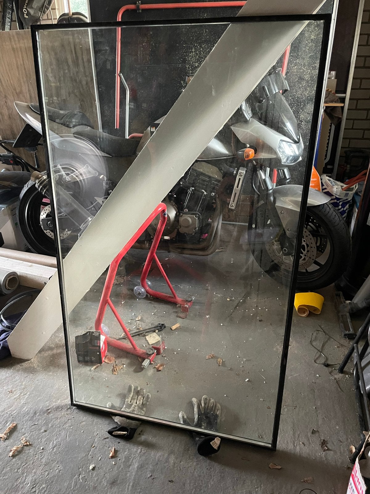 Grote HR++ glasplaat, Ophalen, Gebruikt, 80 tot 120 cm, 160 cm of meer