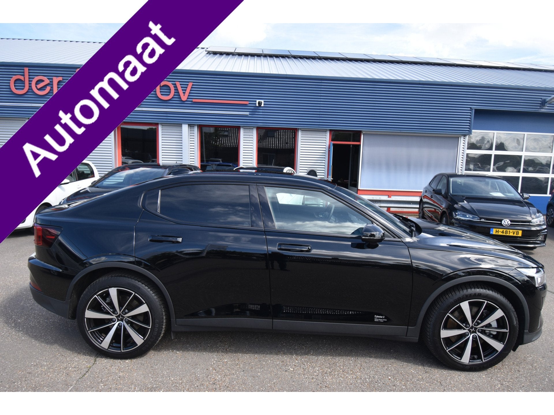 Polestar 2 Standard Range Single Motor 69 kWh , NAVI VIA APP, Auto's, Polestar 2, Stof, Gebruikt, Zwart