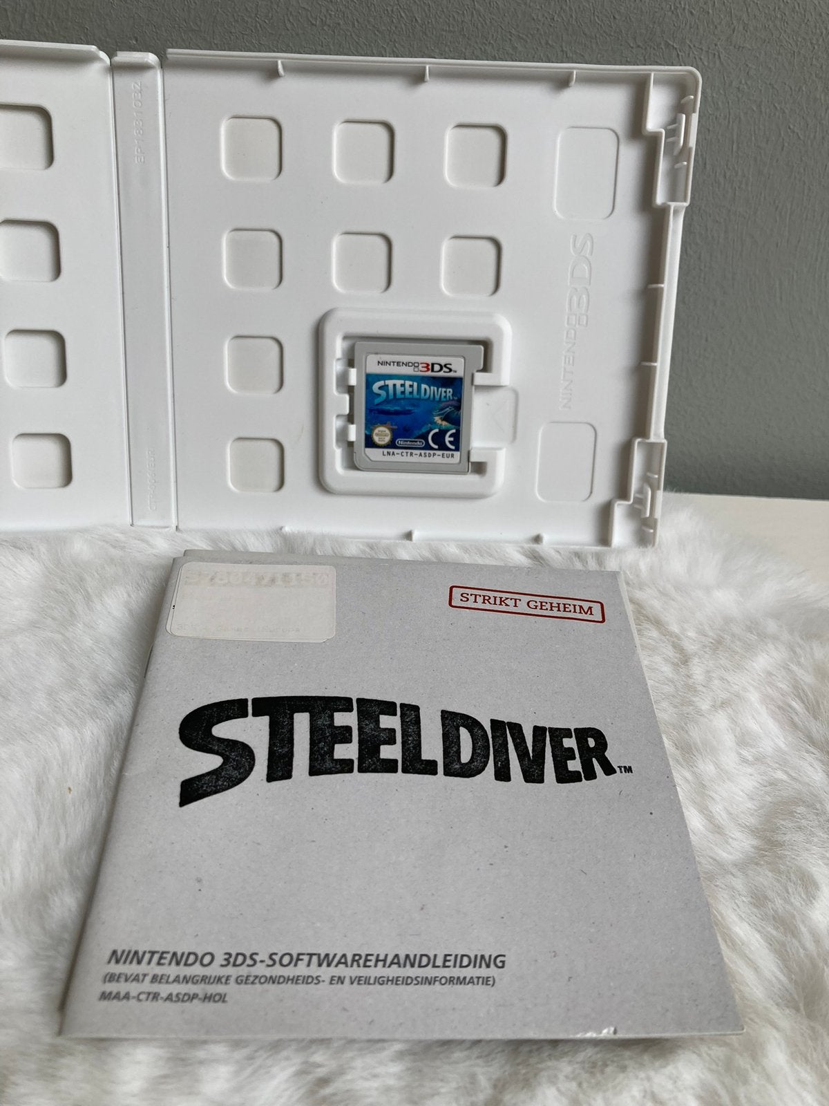 =Bijna Nieuw== Steel Diver - Nintendo 3DS Duikboot Simulatie, 1 speler, Ophalen of Verzenden, Zo goed als nieuw, Simulatie