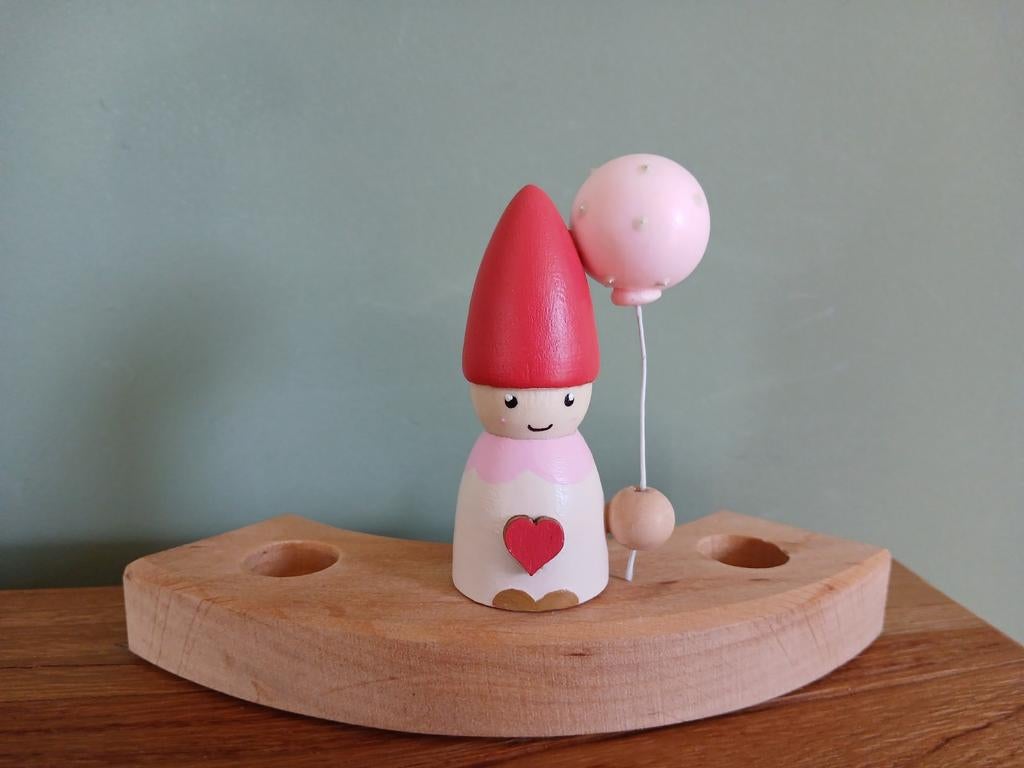 Jaarring steker pegdoll moederdag, Ophalen of Verzenden