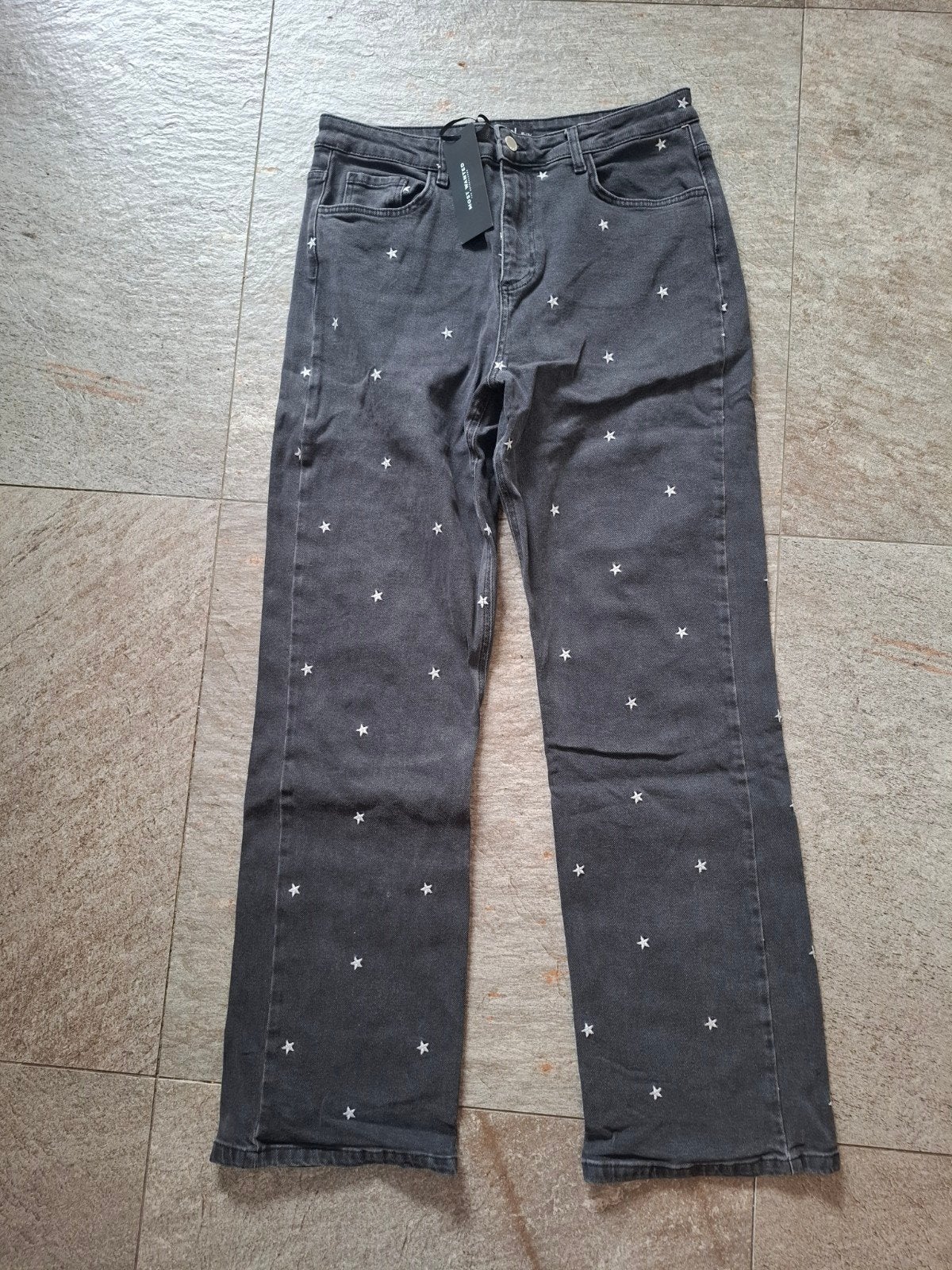 Nieuwe Most Wanted Bootcut Jeans met Sterren XL/34, Overige jeansmaten, Nieuw, Ophalen of Verzenden, Most Wanted