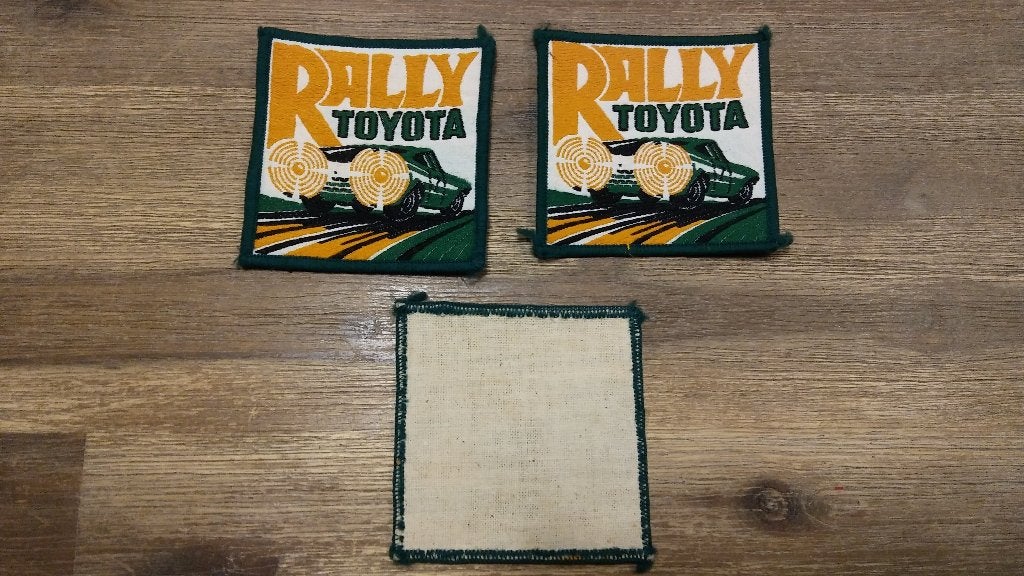 Rally Toyota Rally auto race merk vintage patch embleem, Ophalen of Verzenden, Nieuw, Auto's