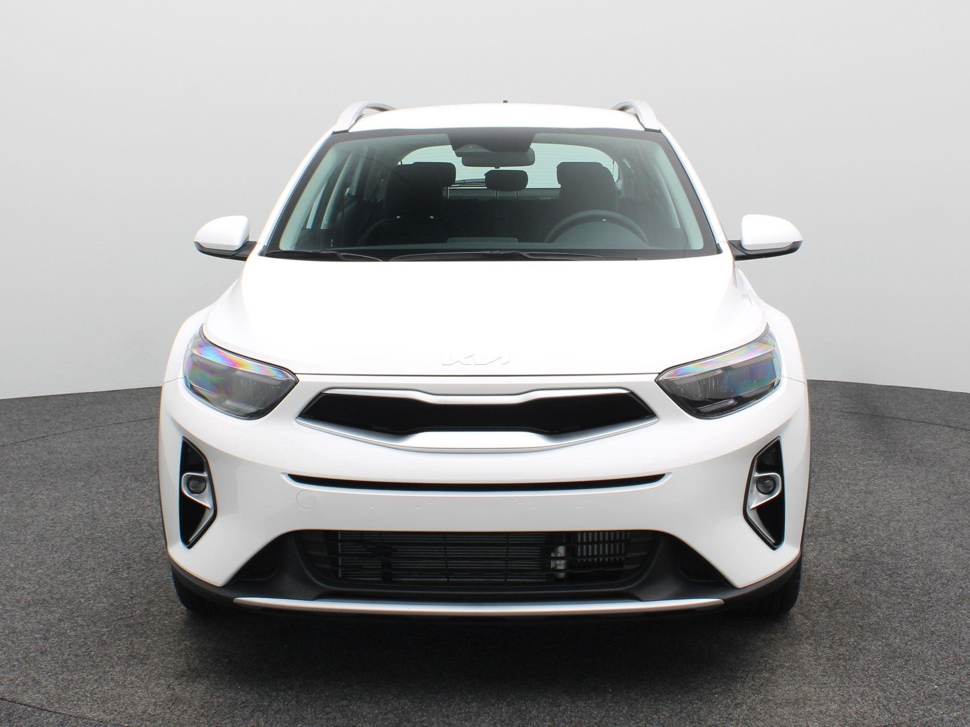 Kia Stonic 1.0 T-GDi MHEV DynamicLine, Auto's, Dealer onderhouden, 710 kg, Euro 6, Wit