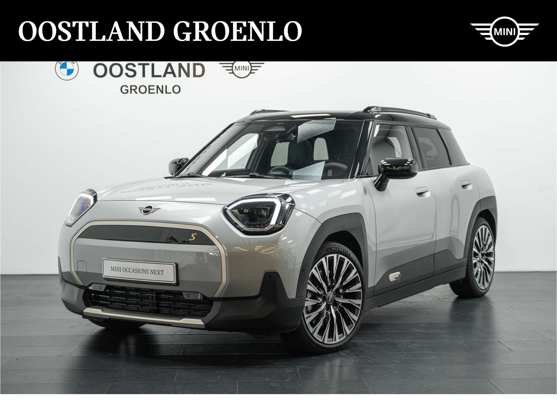 MINI Aceman SE / Favoured / Pakket M / 19" Eternal Spoke 2-t, Auto's, Gebruikt, 750 kg, Stoelverwarming, Met garantie (alle)