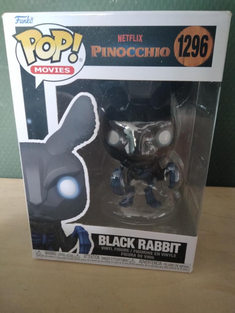 Funko Pop - Black Rabbit 1296, Ophalen of Verzenden, Zo goed als nieuw