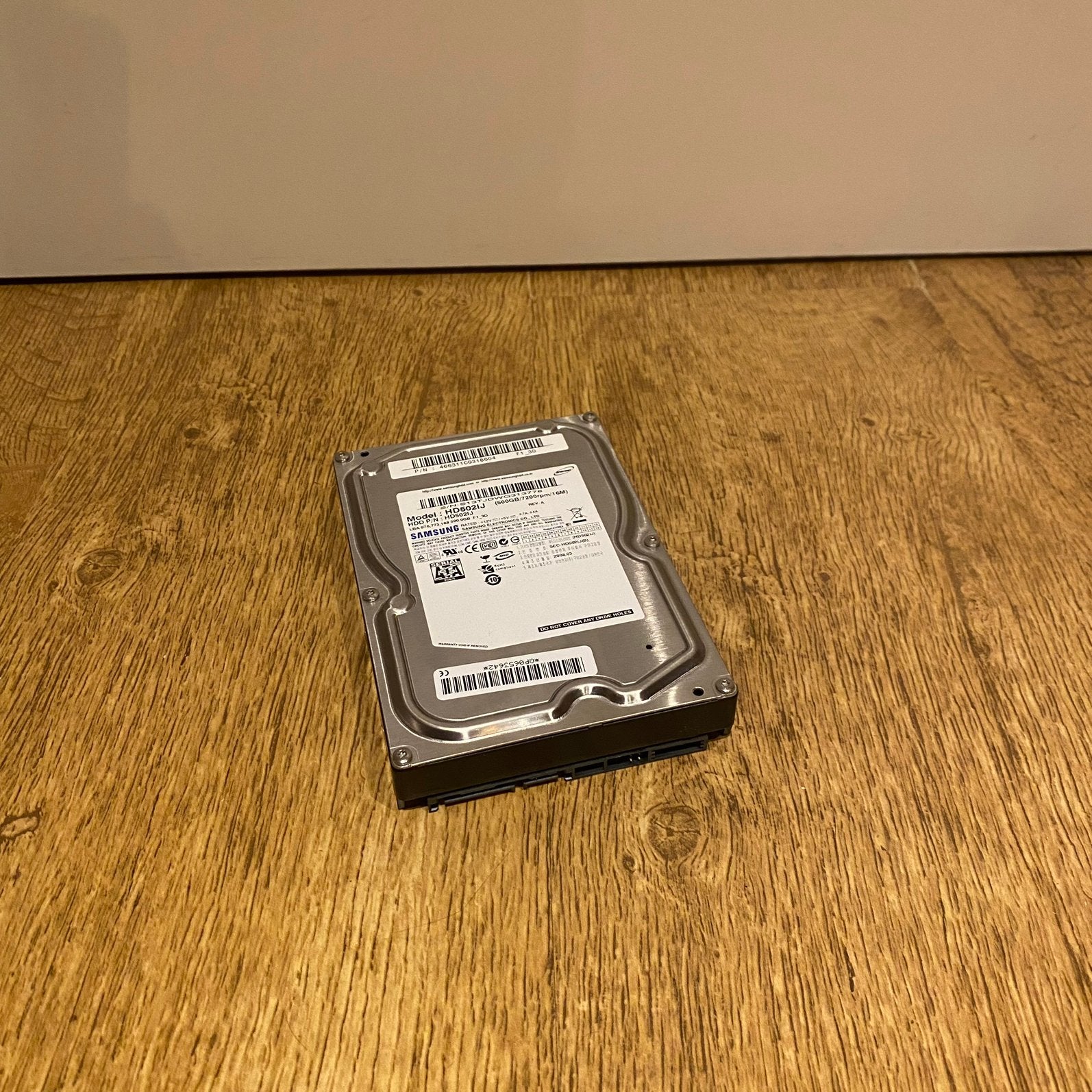 Samsung 500GB Hardeschijf 3,5 inch ( Desktop Schijf ), Computers en Software, Intern, Gebruikt, Ophalen of Verzenden, 500 GB