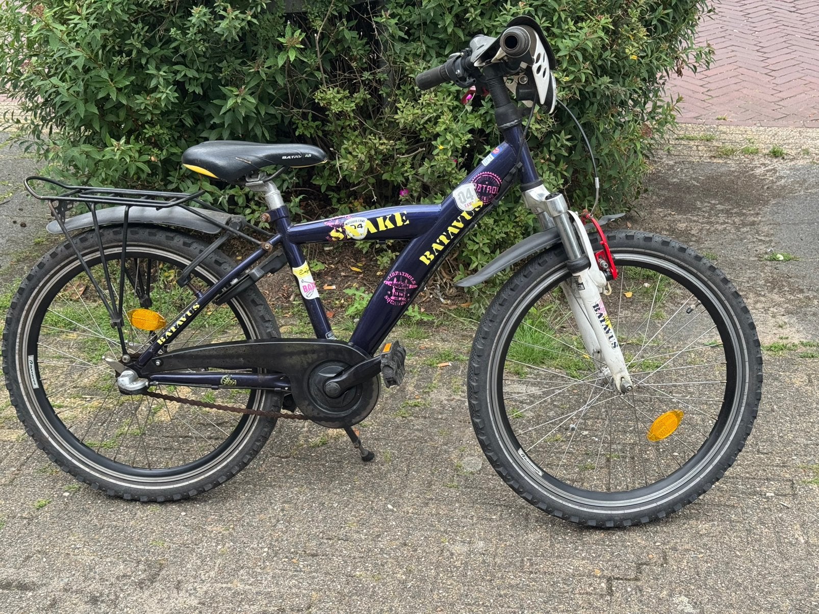 Te koop Giant jongensfiets met terugtraprem 3 versnellingen, Fietsen en Brommers, Fietsen | Jongens, Ophalen, Gebruikt, 26 inch of meer