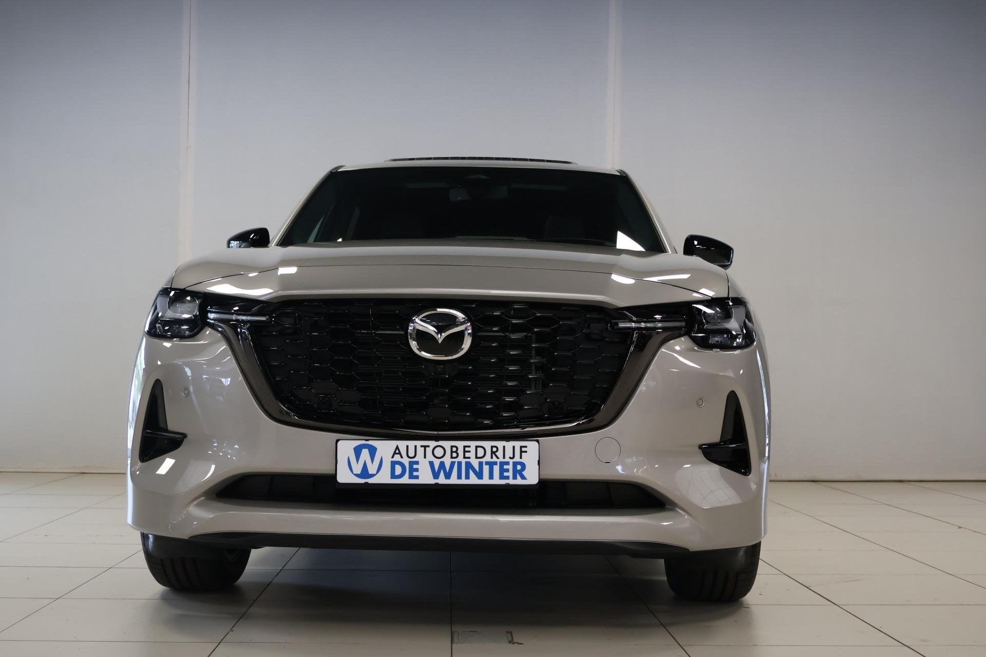 Mazda CX-60 2.5 e-SkyActiv PHEV Homura Plus ., Auto's, Mazda, Automaat, Gebruikt, Zwart, 2500 kg
