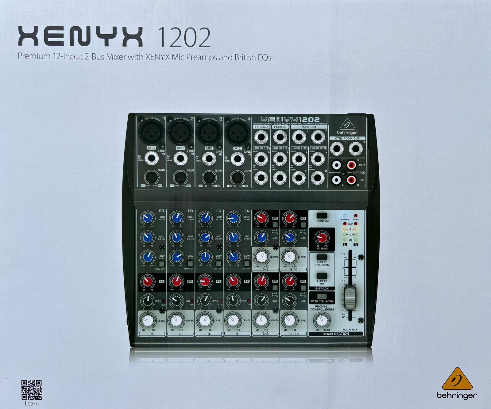 Behringer mengpaneel XENYX 1202, Muziek en Instrumenten, Ophalen of Verzenden