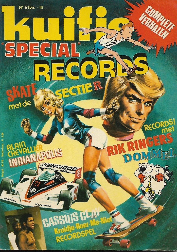 Kuifje Speciaal - Records, Eén stripboek, Ophalen of Verzenden, Gelezen