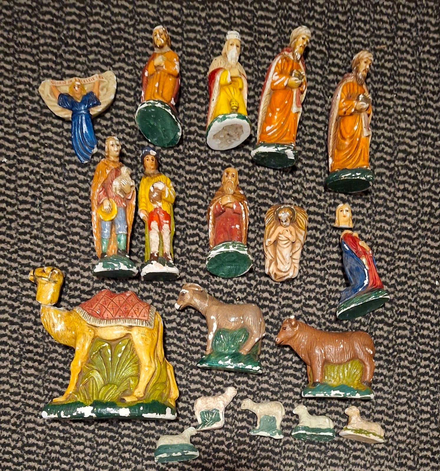 zeer oude kerstgroep, Diversen, Ophalen of Verzenden