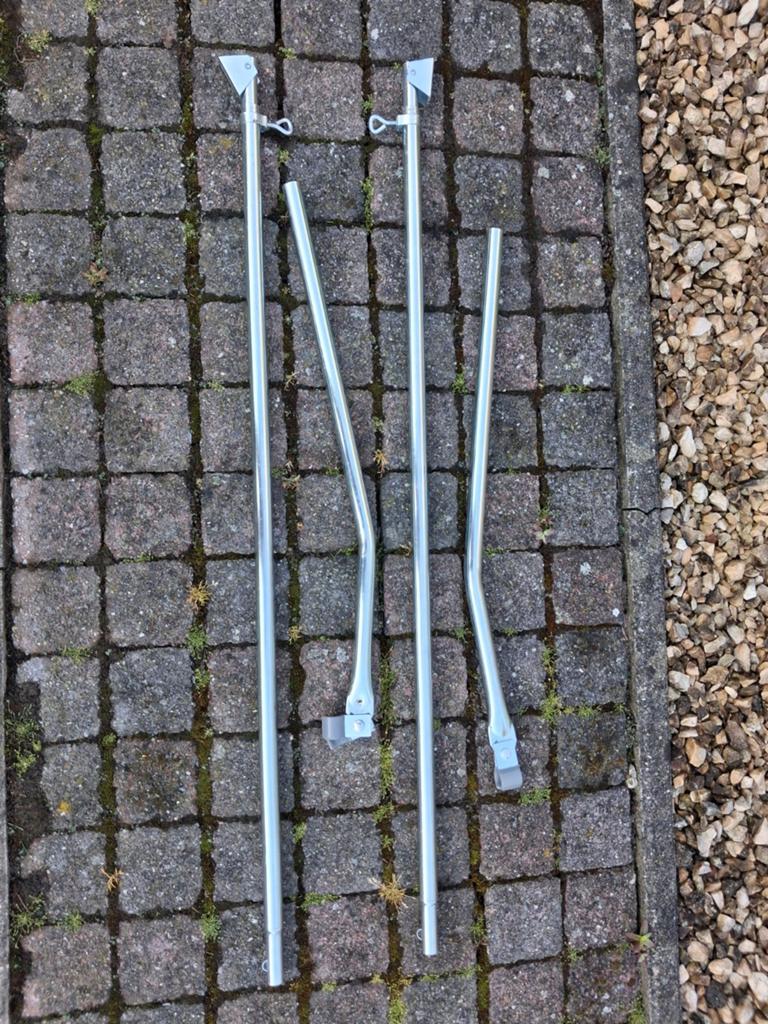 Te koop aandrukstang., Caravans en Kamperen, Tentaccessoires, Ophalen