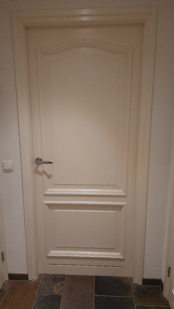 Hardhouten stompe binnendeuren, Ophalen, Gebruikt, 80 tot 100 cm, Binnendeur