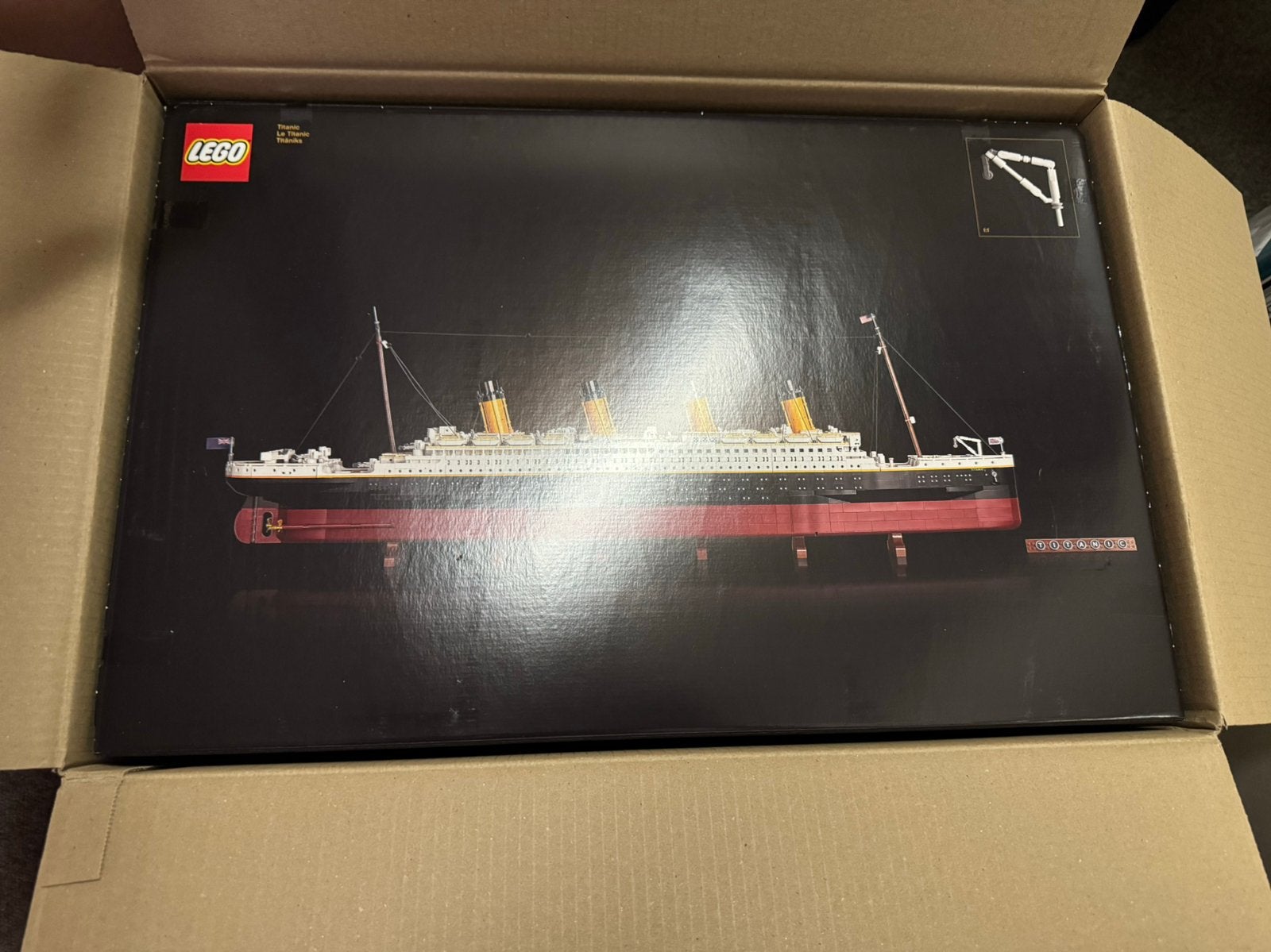 Lego 10294 Titanic nieuw en geseald MISB, Kinderen en Baby's, Speelgoed | Duplo en Lego, Lego, Nieuw, Ophalen of Verzenden, Complete set