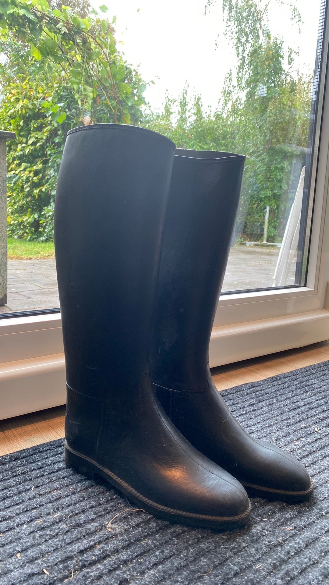 Rijlaarzen maat 38, Dieren en Toebehoren, Ophalen, Dressuur, Zo goed als nieuw, Zwart