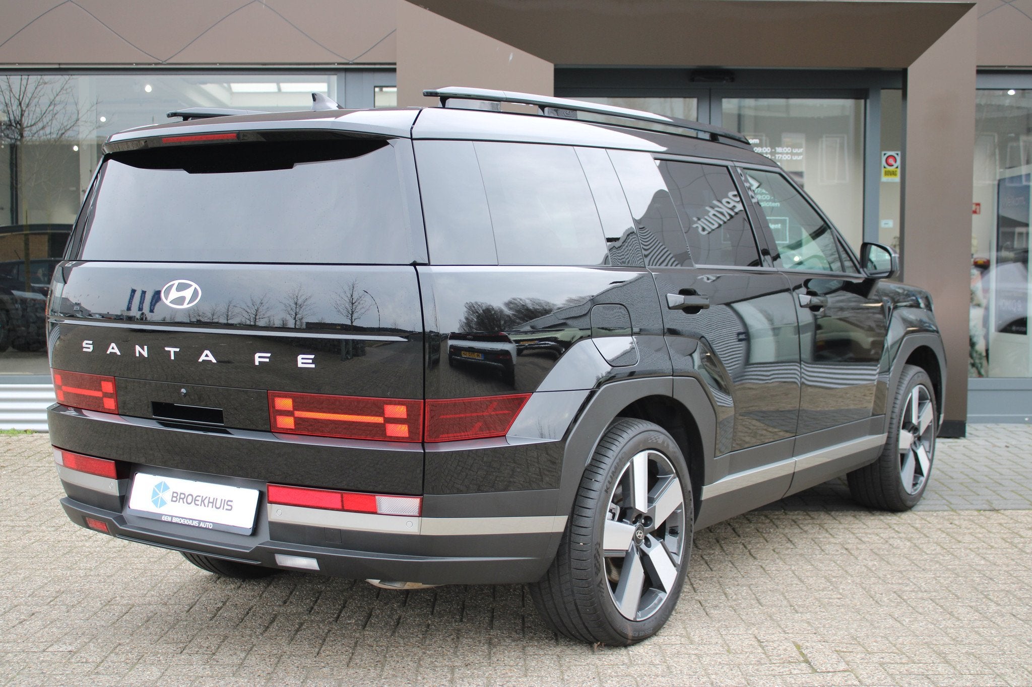 Hyundai SANTA FE 1.6 T-GDI PHEV Comfort Smart 4WD 7p., Auto's, 12 maanden, Santa Fe, Gebruikt, 4 cilinders